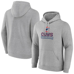 Chicago Cubs Evanston Stencil Pullover Hoodie - MLB