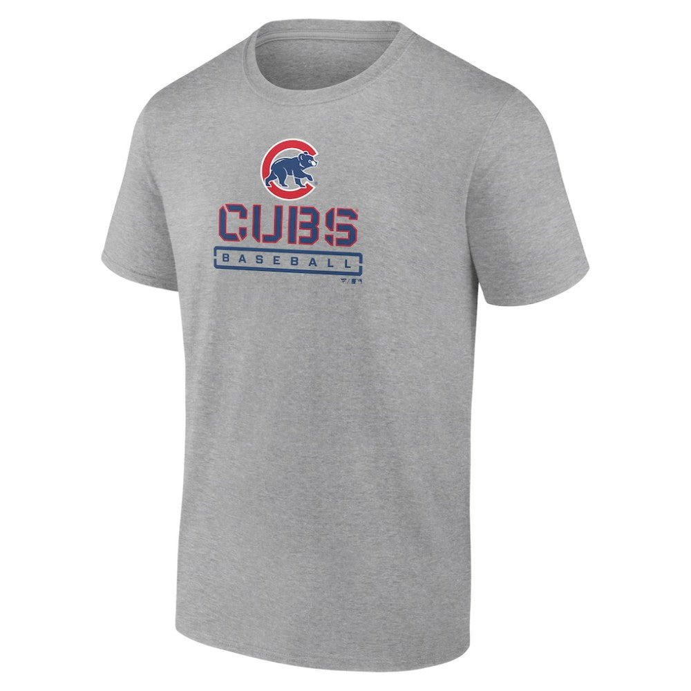Chicago Cubs Evanston Stencil T-Shirt - MLB