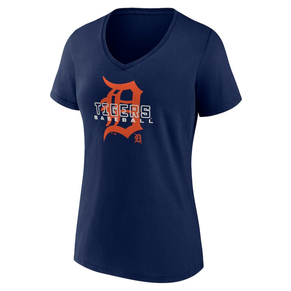 Detroit Tigers Women's Stellar V-Neck T-Shirt - MLB