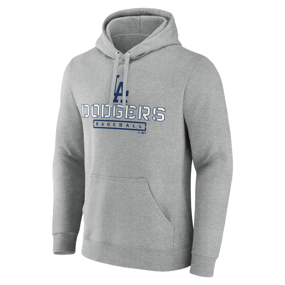 Los Angeles Dodgers Evanston Stencil Pullover Hoodie - MLB