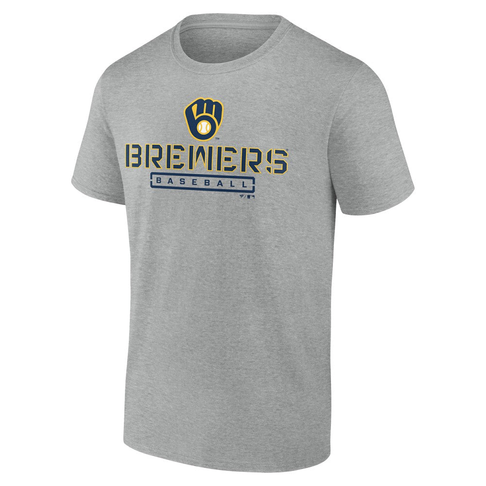 Milwaukee Brewers Evanston Stencil T-Shirt - MLB