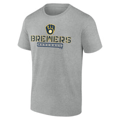 Milwaukee Brewers Evanston Stencil T-Shirt - MLB