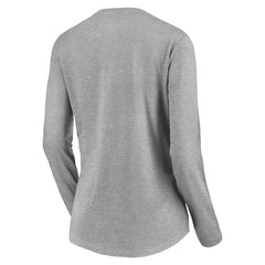 St. Louis Cardinals Women's Evanston Stencil Long Sleeve V-Neck T-Shirt - MLB