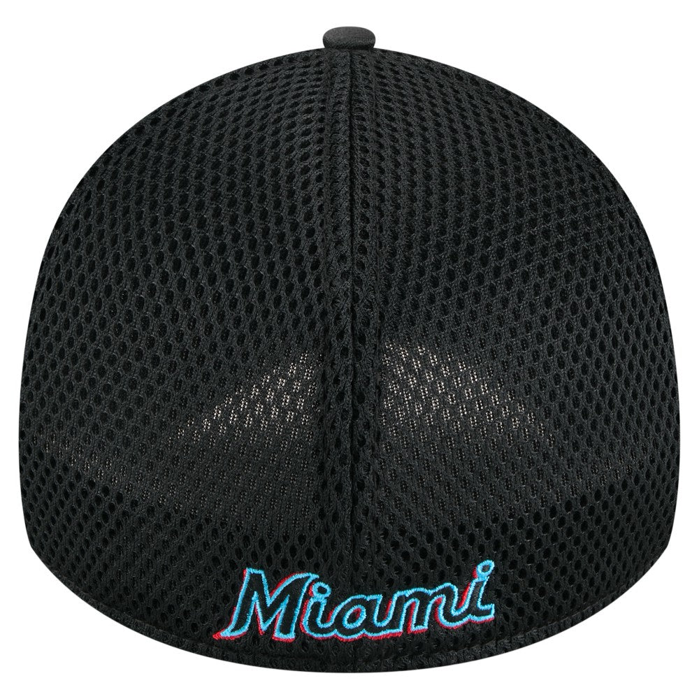 Miami Marlins New Era Subtle Camo 39THIRTY Flex Hat - MLB
