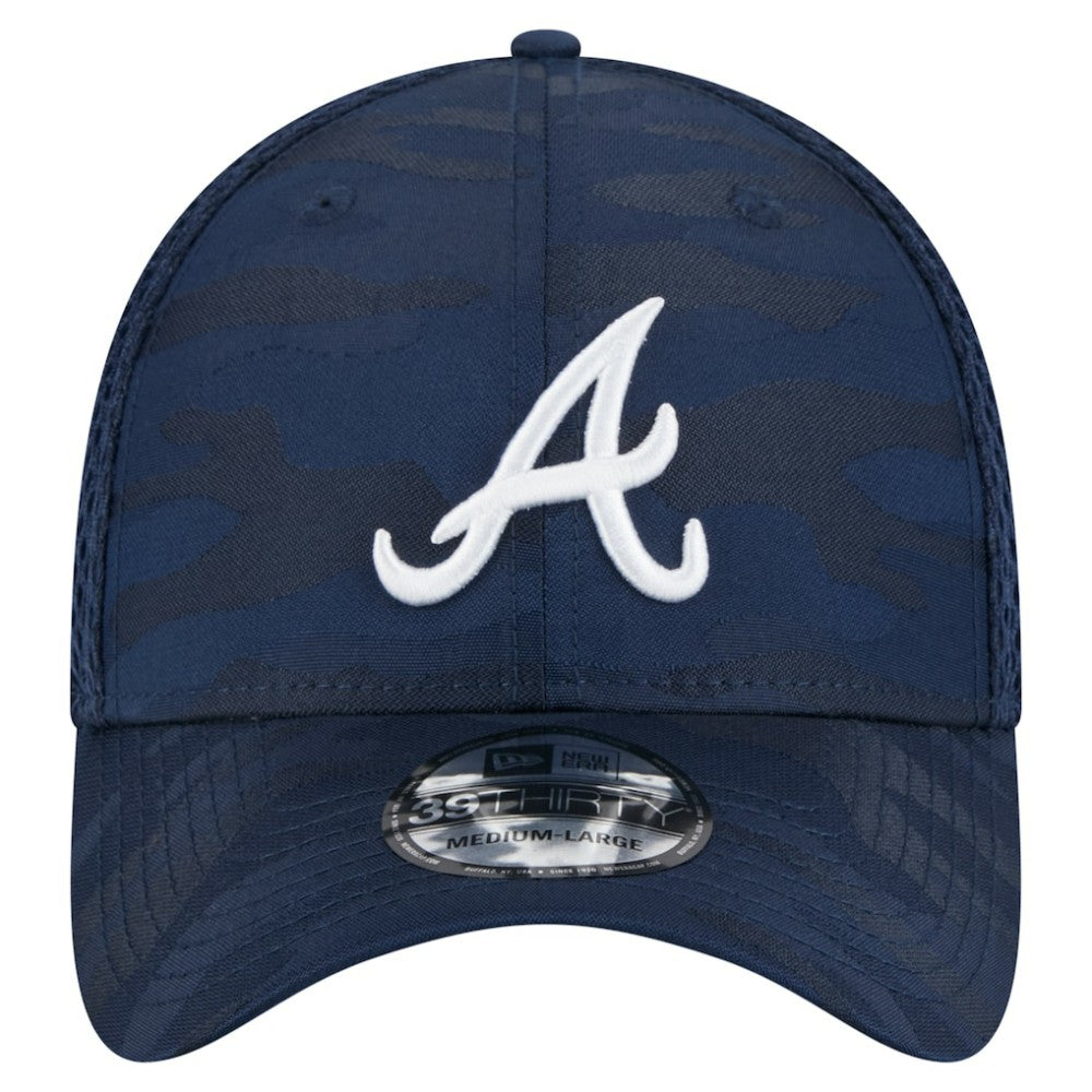 Atlanta Braves New Era Subtle Camo 39THIRTY Flex Hat - MLB