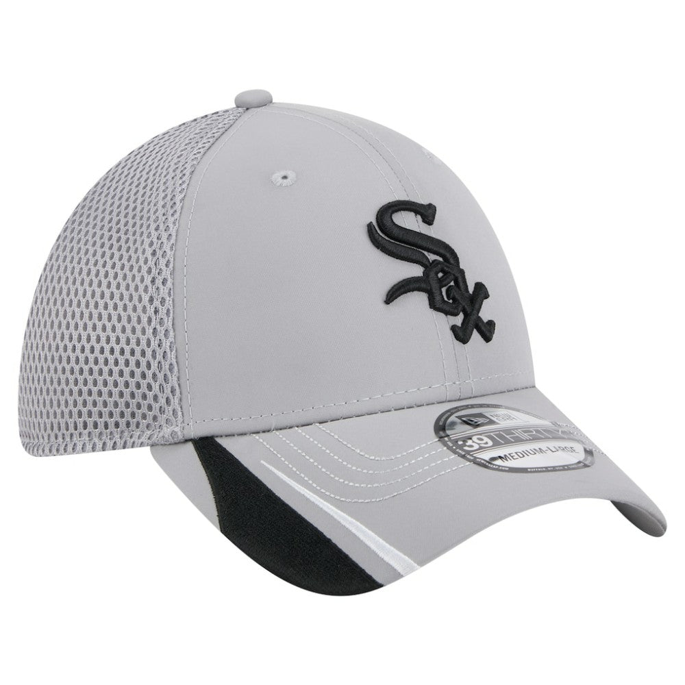 Chicago White Sox New Era Linear 39THIRTY Flex Hat - MLB