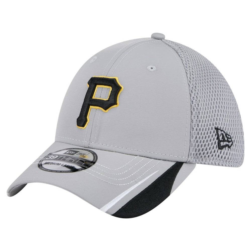Pittsburgh Pirates New Era Linear 39THIRTY Flex Hat - MLB
