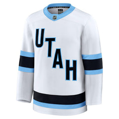 Utah Mammoth Fanatics Away Premium Jersey - White - NHL