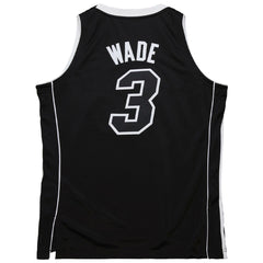 Dwyane Wade Miami Heat 2011/12 Hardwood Classics Authentic Jersey Black - NBA