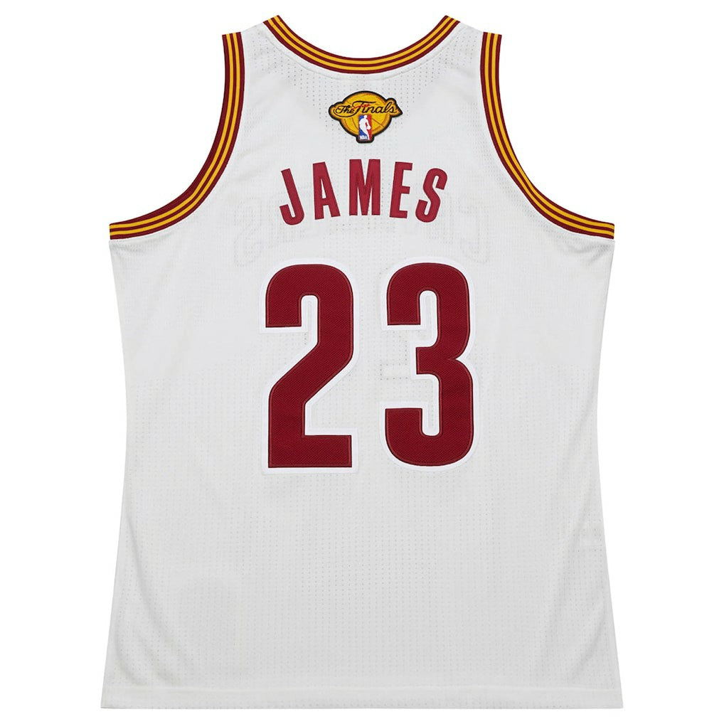 LeBron James Cleveland Cavaliers 2015/16 Hardwood Classics Authentic Jersey White - NBA