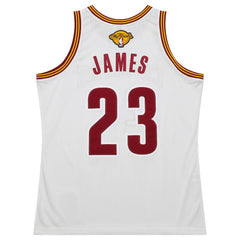LeBron James Cleveland Cavaliers 2015/16 Hardwood Classics Authentic Jersey White - NBA