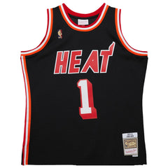 Chris Bosh Miami Heat 2013/14 Hardwood Classics Swingman Jersey Black - NBA
