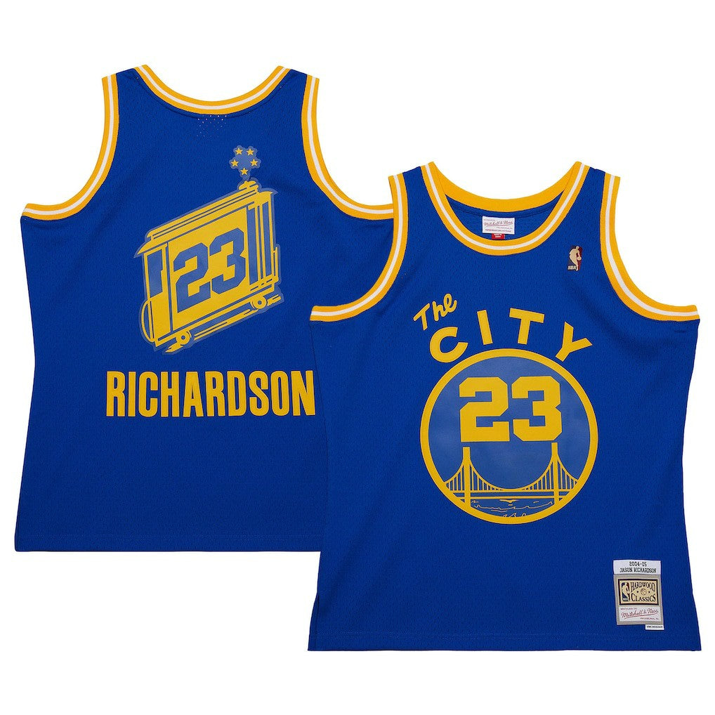 Jason Richardson Golden State Warriors 2004/05 Hardwood Classics Swingman Jersey Royal - NBA