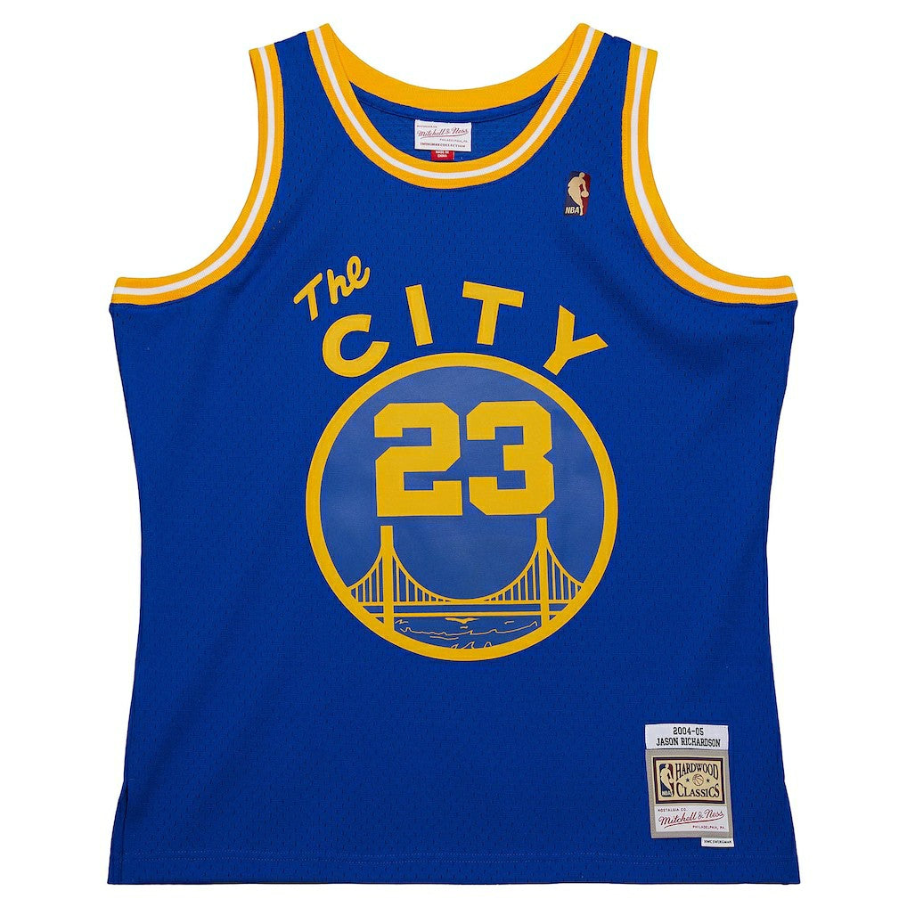 Jason Richardson Golden State Warriors 2004/05 Hardwood Classics Swingman Jersey Royal - NBA