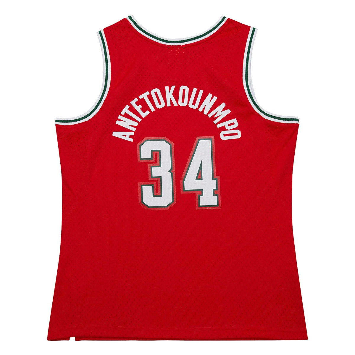 Giannis Antetokounmpo Milwaukee Bucks 2014/15 Hardwood Classics Swingman Jersey Red - NBA
