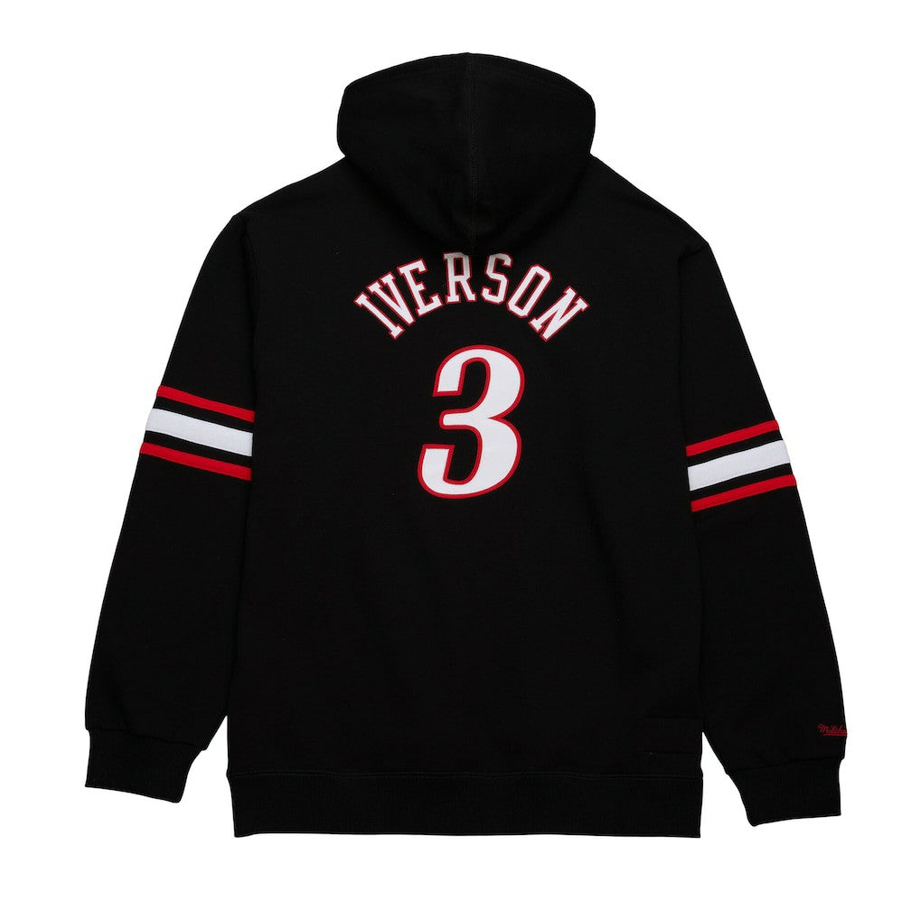 Allen Iverson Philadelphia 76ers Name & Number Pullover Hoodie Black - NBA