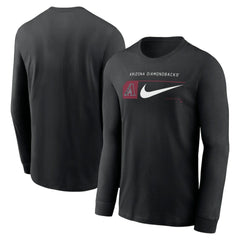 Arizona Diamondbacks Nike Local Logo Swoosh Lockup Long Sleeve T-Shirt - MLB