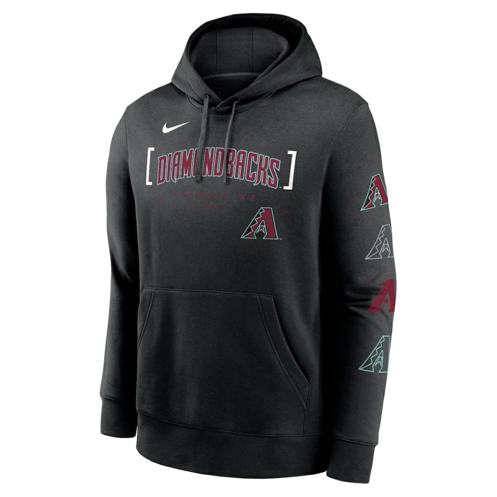 Arizona Diamondbacks Nike Club Stack Pullover Hoodie - MLB