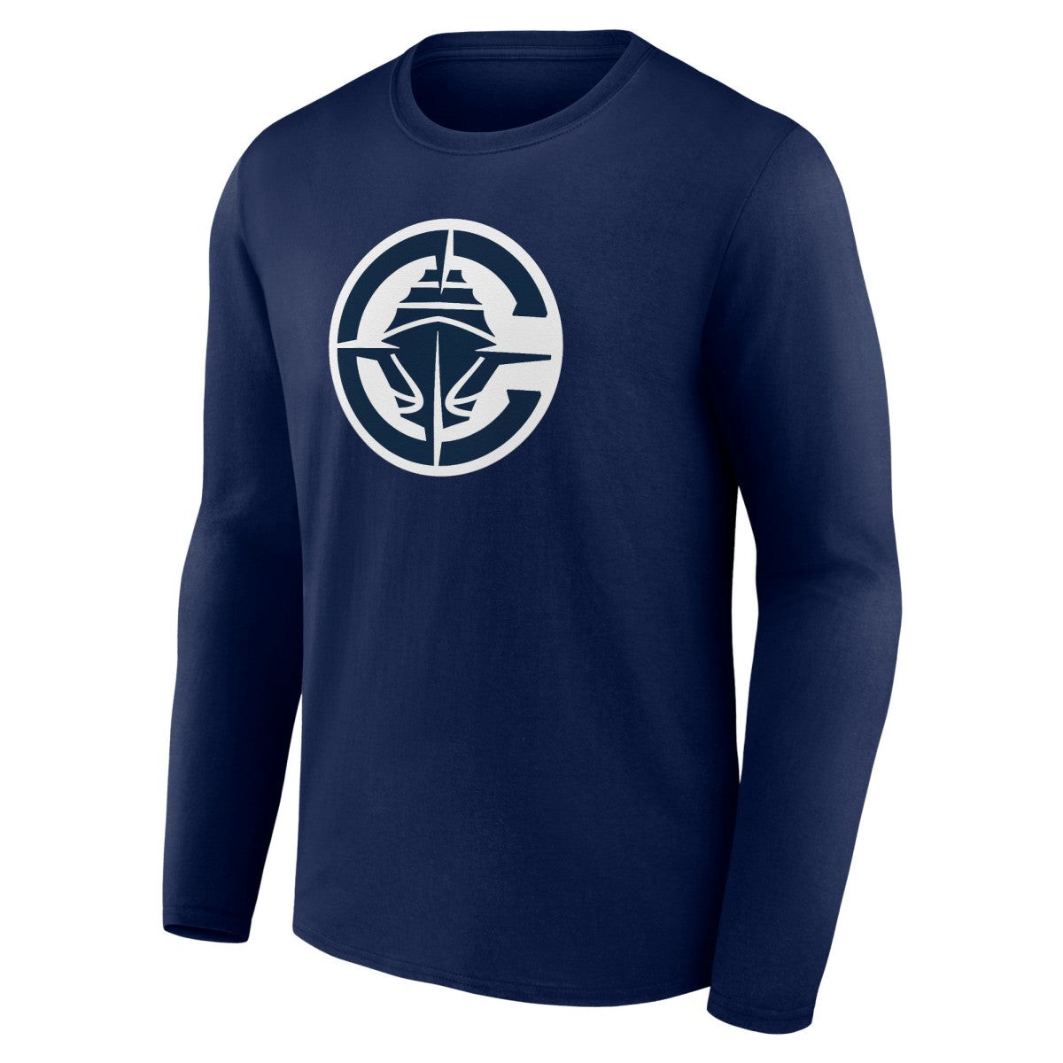LA Clippers Primary Logo Long Sleeve T-Shirt Navy - NBA
