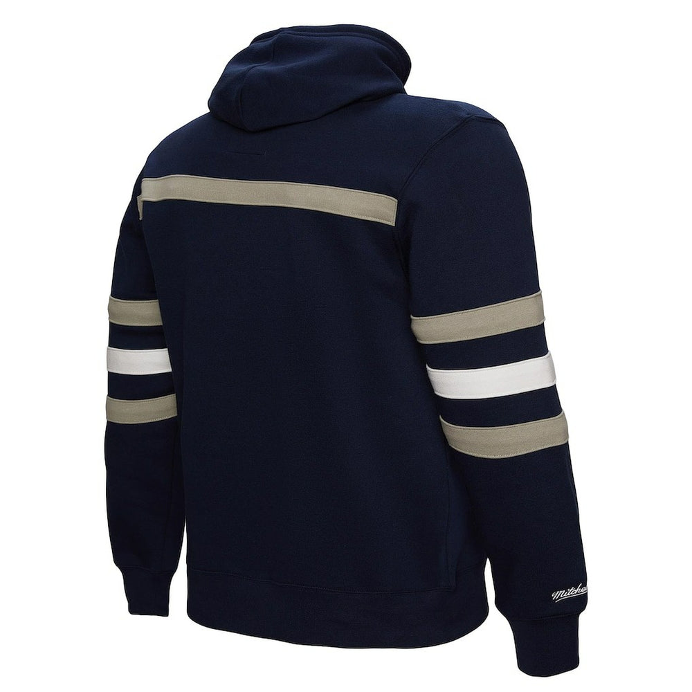 Dallas Cowboys America's Team Head Coach Pullover Hoodie Navy | Mitchell & Ness