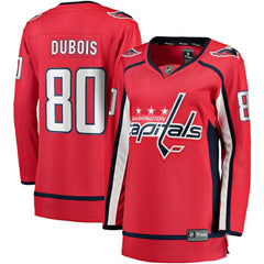 Pierre-Luc Dubois Washington Capitals Fanatics Women's Home Premier Breakaway Player Jersey - Red - NHL