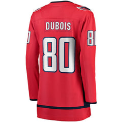 Pierre-Luc Dubois Washington Capitals Fanatics Women's Home Premier Breakaway Player Jersey - Red - NHL