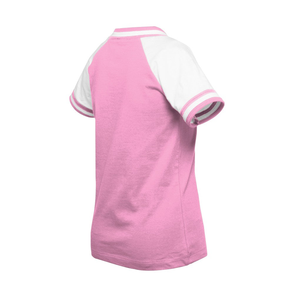 Minnesota Twins New Era Girls Youth Mommy & Me Raglan V-Neck T-Shirt - MLB