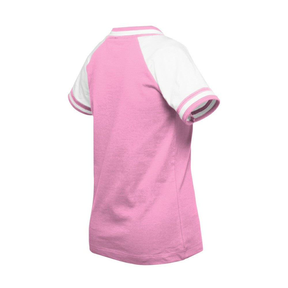 Baltimore Orioles New Era Girls Youth Mommy & Me Raglan V-Neck T-Shirt - MLB