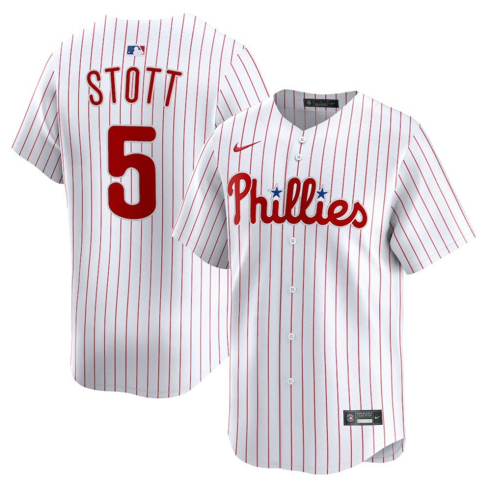 Bryson Stott Philadelphia Phillies Nike Home Limited Player Jersey - MLB