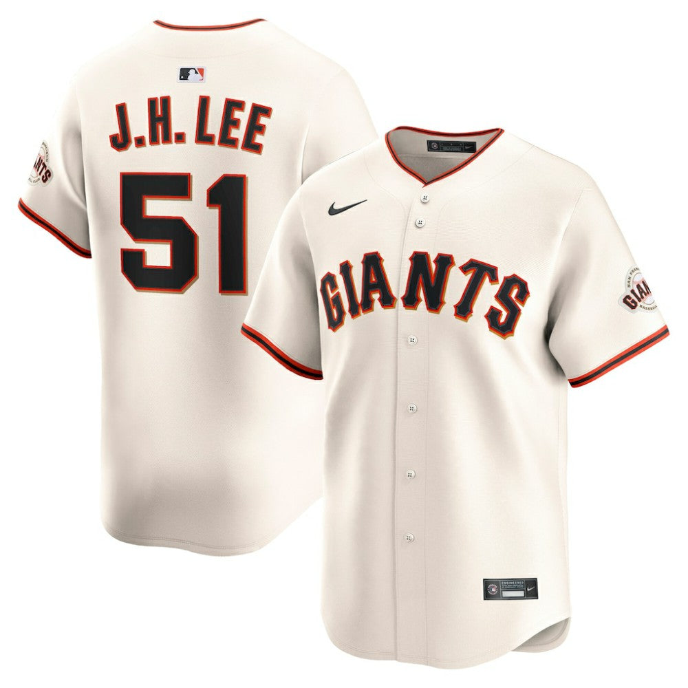 Jung Hoo Lee San Francisco Giants Nike Home Limited Player Jersey - MLB