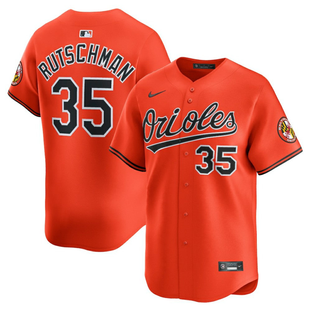 Adley Rutschman Baltimore Orioles Nike 2nd Alternate Limited Player Jersey - MLB