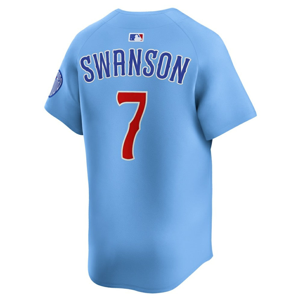 Dansby Swanson Chicago Cubs Nike 2nd Alternate Limited Player Jersey - MLB
