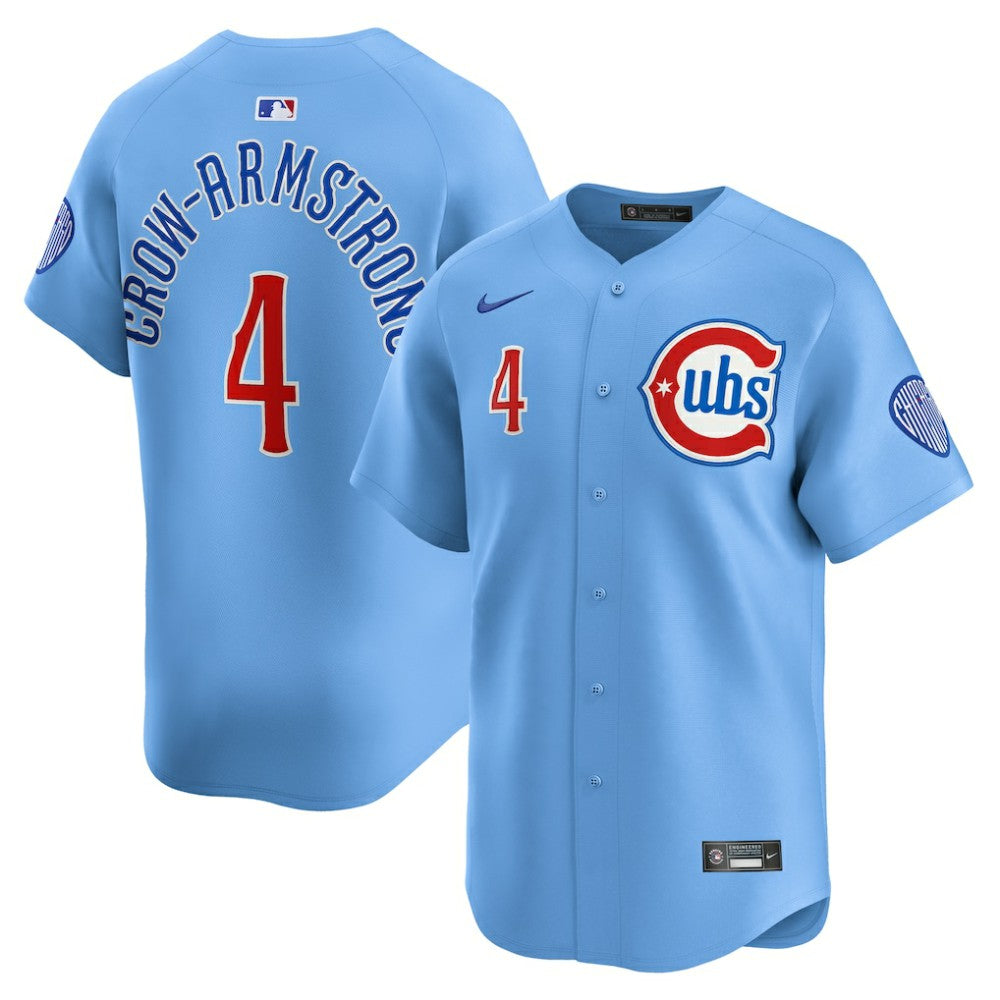 Pete Crow-Armstrong Chicago Cubs Nike Alternate Limited Player Jersey - MLB