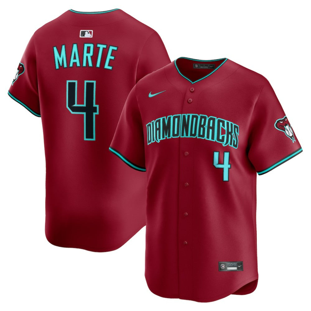 Ketel Marte Arizona Diamondbacks Nike Alternate 2 Limited Player Jersey - MLB