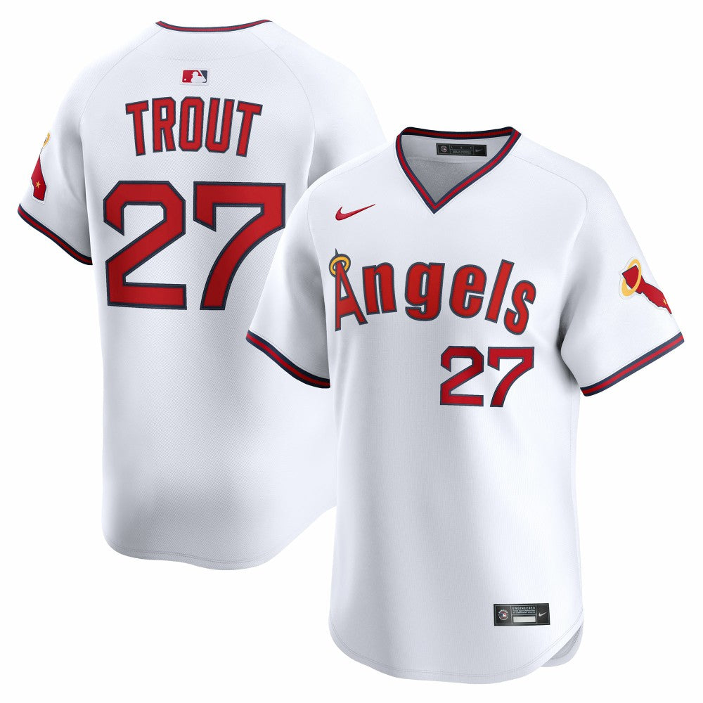 Mike Trout Los Angeles Angels Nike Alternate Limited Jersey - MLB