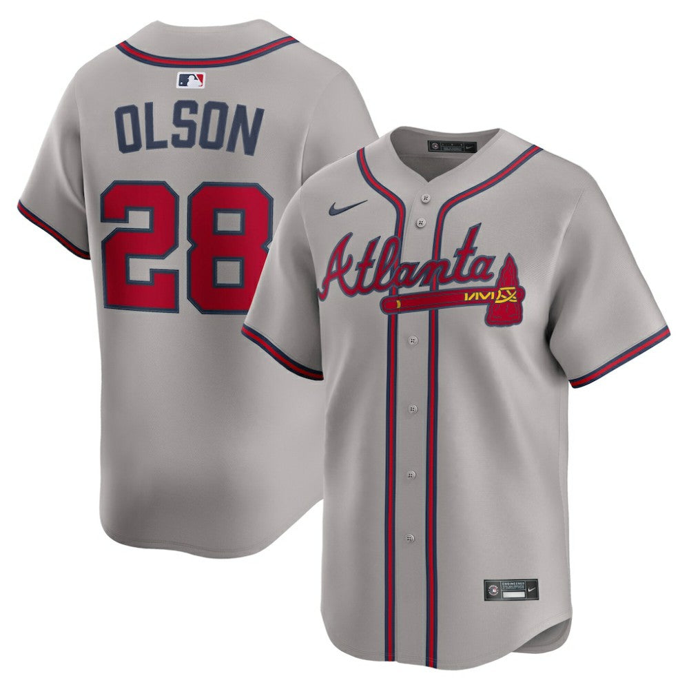 Matt Olson Atlanta Braves Nike Road Limited Player Jersey - MLB