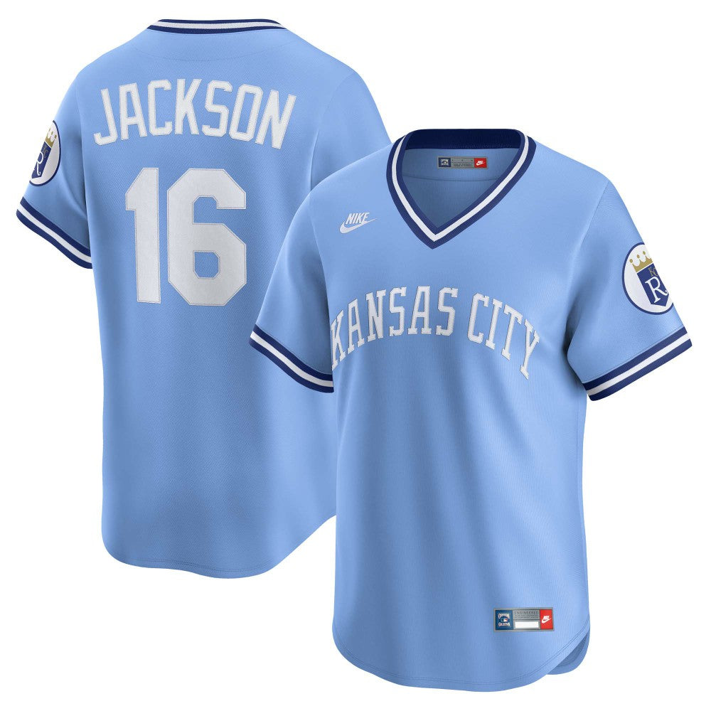 Bo Jackson Kansas City Royals Nike Throwback Cooperstown Collection Limited Jersey - MLB