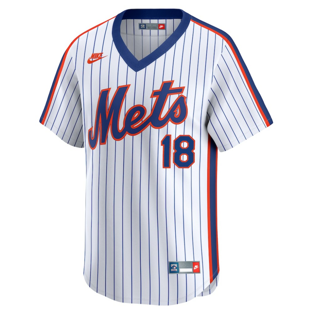 Darryl Strawberry New York Mets Nike Throwback Cooperstown Collection Limited Jersey - MLB