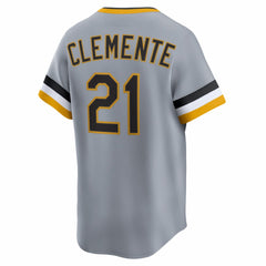 Roberto Clemente Pittsburgh Pirates Nike Throwback Cooperstown Collection Limited Jersey - MLB