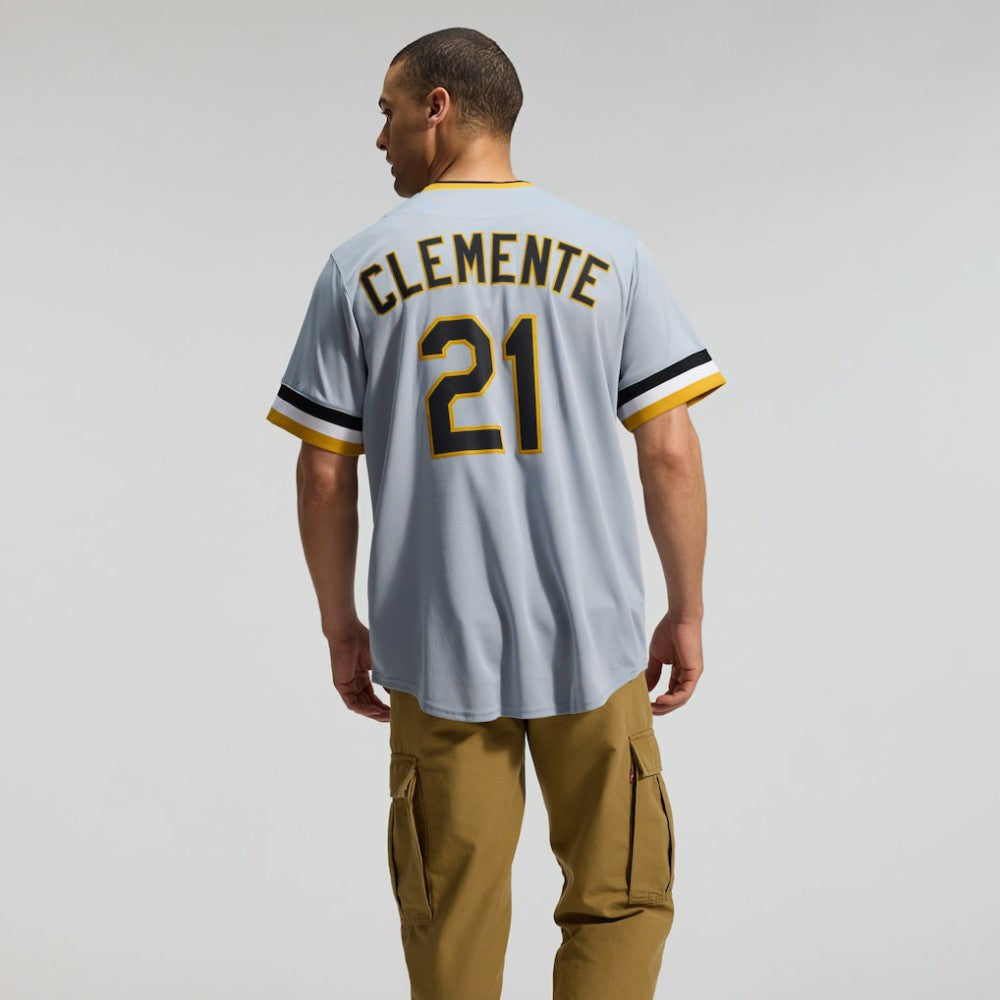 Roberto Clemente Pittsburgh Pirates Nike Throwback Cooperstown Collection Limited Jersey - MLB