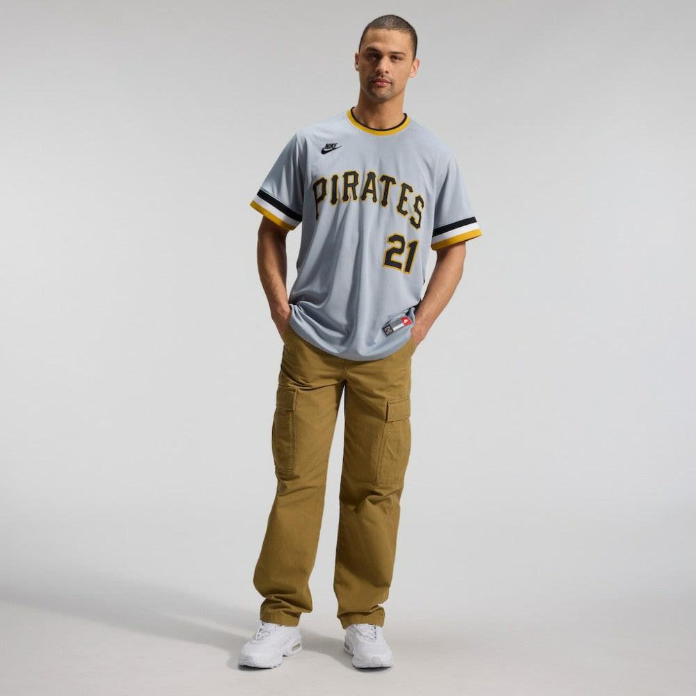 Roberto Clemente Pittsburgh Pirates Nike Throwback Cooperstown Collection Limited Jersey - MLB