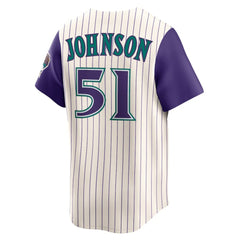Randy Johnson Arizona Diamondbacks Nike Throwback Cooperstown Collection Limited Jersey - MLB