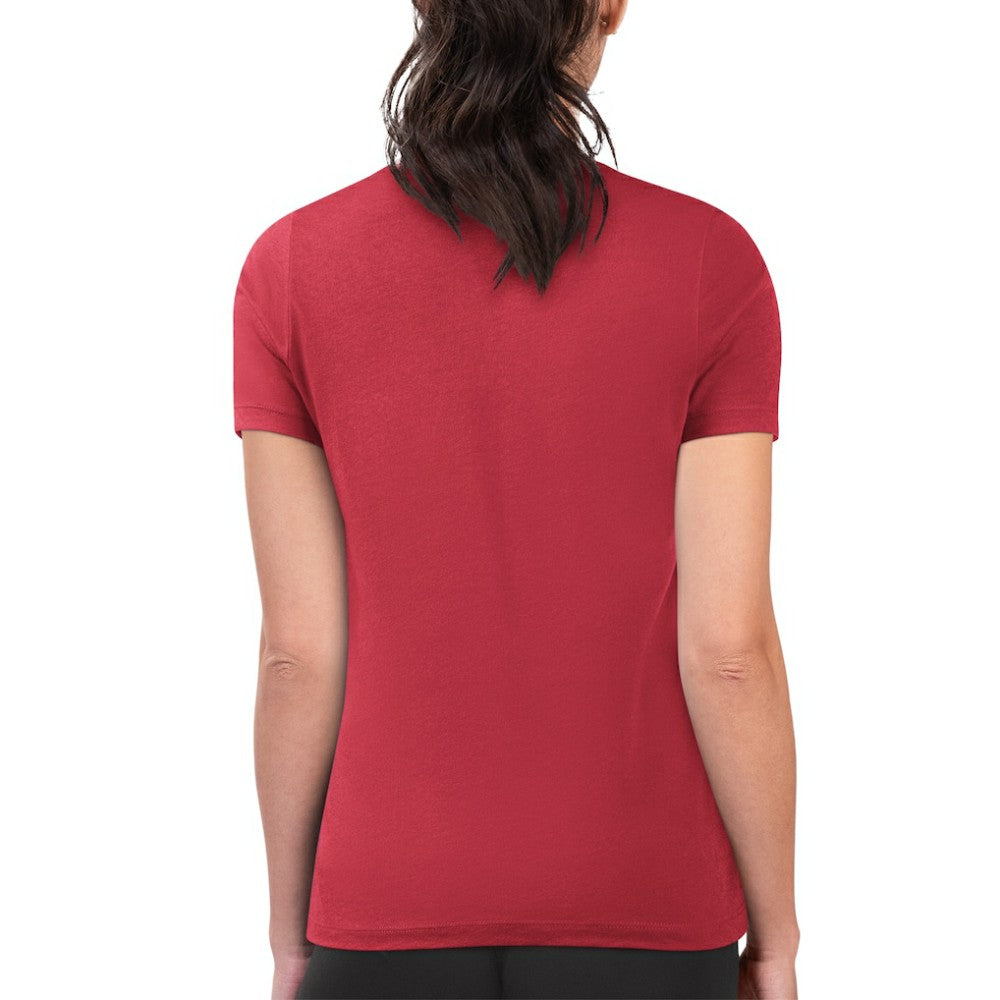 Boston Red Sox G-III 4Her by Carl Banks Women's Super-Slim Fit Lightweight Flowers Graphic T-Shirt - MLB