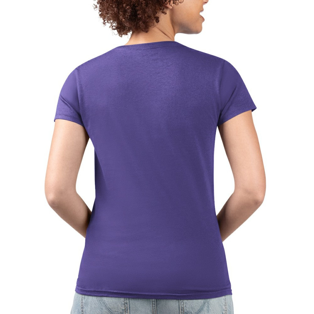 Colorado Rockies G-III 4Her by Carl Banks Women's Super-Slim Fit Lightweight Flowers Graphic V-Neck T-Shirt - MLB