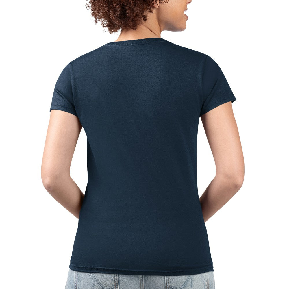 Milwaukee Brewers G-III 4Her by Carl Banks Women's Super-Slim Fit Lightweight Flowers Graphic V-Neck T-Shirt - MLB