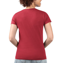 Philadelphia Phillies G-III 4Her by Carl Banks Women's Super-Slim Fit Lightweight Flowers Graphic V-Neck T-Shirt - MLB