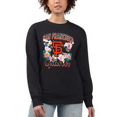 San Francisco Giants G-III 4Her by Carl Banks Women's Flowers Graphic Pullover Sweatshirt - MLB