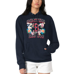 Boston Red Sox G-III 4Her by Carl Banks Women's Flowers Graphic Pullover Hoodie - MLB