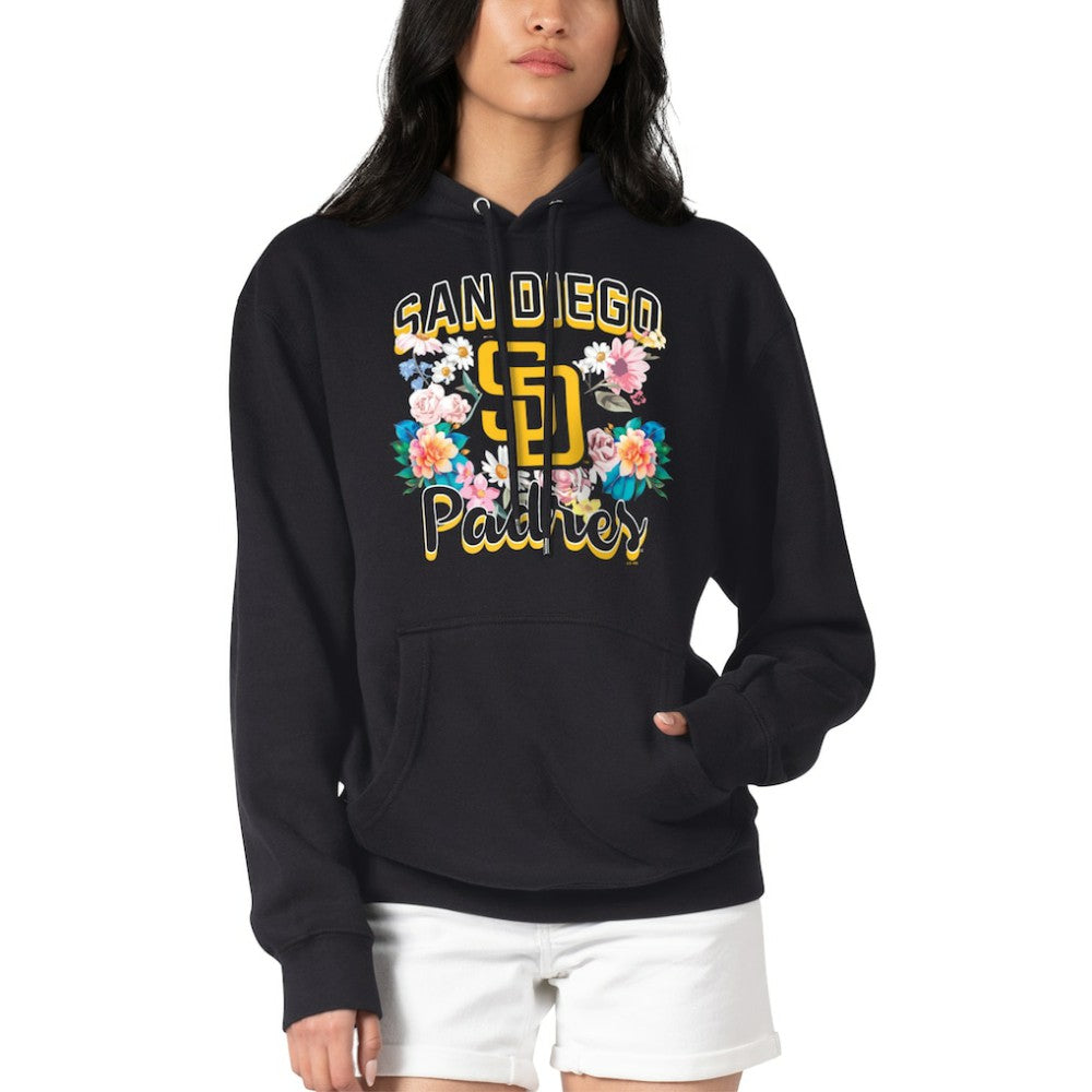 San Diego Padres G-III 4Her by Carl Banks Women's Flowers Graphic Pullover Hoodie - MLB