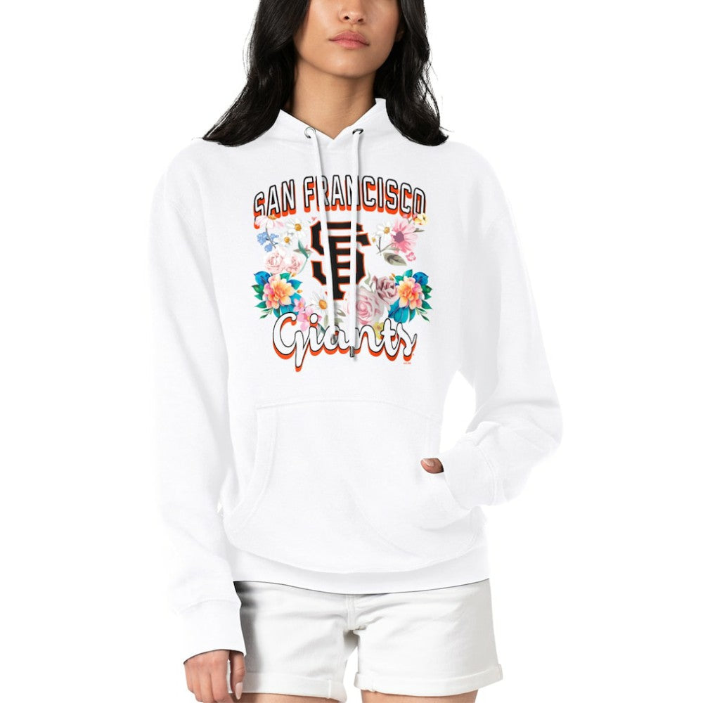 San Francisco Giants G-III 4Her by Carl Banks Women's Flowers Graphic Pullover Hoodie - MLB